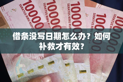 武汉借条没写日期怎么办？如何补救才有效？